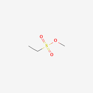 Methyl ethanesulfonate chemical structure (CAS 1912-28-3)