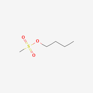 Butyl methanesulfonate chemical structure (CAS 1912-32-9)