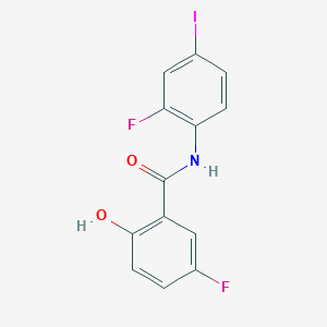 NFATc1-IN-1 chemical structure (CAS 1912422-56-0)