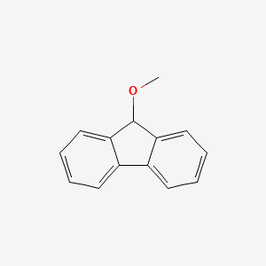 9-Methoxy-9H-fluorene chemical structure (CAS 19126-15-9)