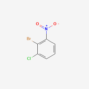2-Bromo-1-chloro-3-nitrobenzene chemical structure (CAS 19128-48-4)