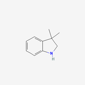 3,3-Dimethylindoline chemical structure (CAS 1914-02-9)