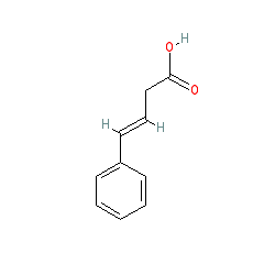 (E)-4-Phenylbut-3-enoic acid chemical structure (CAS 1914-58-5)
