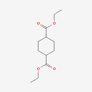 (1R,4R)-Diethyl cyclohexane-1,4-dicarboxylate chemical structure (CAS 19145-96-1)