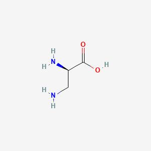 (R)-2,3-Diaminopropanoic acid chemical structure (CAS 1915-96-4)
