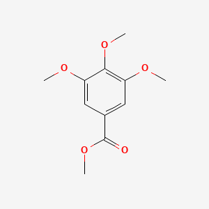 Methyl 3,4,5-trimethoxybenzoate chemical structure (CAS 1916-07-0)