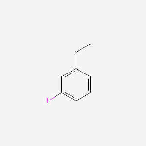 1-Ethyl-3-iodobenzene chemical structure (CAS 19164-77-3)