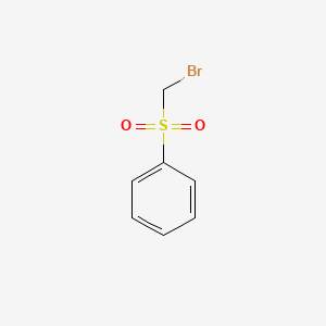 Bromomethylphenylsulfone chemical structure (CAS 19169-90-5)