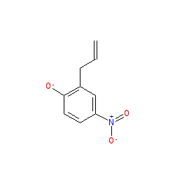 2-Allyl-4-nitrophenol chemical structure (CAS 19182-96-8)