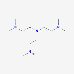 N1-(2-(Dimethylamino)ethyl)-N2,N2-dimethyl-N1-(2-(methylamino)ethyl)ethane-1,2-diamine chemical structure (CAS 1919824-81-9)