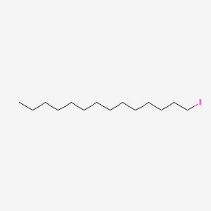 1-Iodotetradecane chemical structure (CAS 19218-94-1)