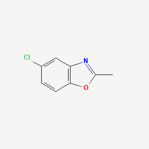 5-Chloro-2-methylbenzo[d]oxazole chemical structure (CAS 19219-99-9)