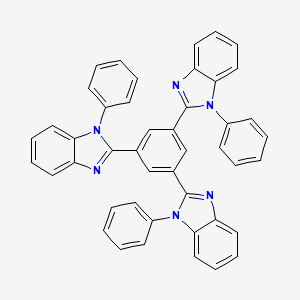 1,3,5-Tris(1-phenyl-1H-benzo[d]imidazol-2-yl)benzene chemical structure (CAS 192198-85-9)