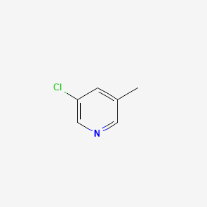 3-Chloro-5-methylpyridine chemical structure (CAS 19230-55-8)