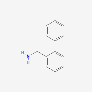 [1,1'-Biphenyl]-2-ylmethanamine chemical structure (CAS 1924-77-2)