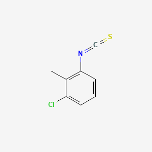 3-Chloro-2-methylphenylisothiocyanate chemical structure (CAS 19241-35-1)