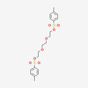 (Ethane-1,2-diylbis(oxy))bis(ethane-2,1-diyl) bis(4-methylbenzenesulfonate) chemical structure (CAS 19249-03-7)