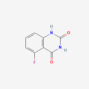 5-Fluoroquinazoline-2,4(1H,3H)-dione chemical structure (CAS 192570-33-5)