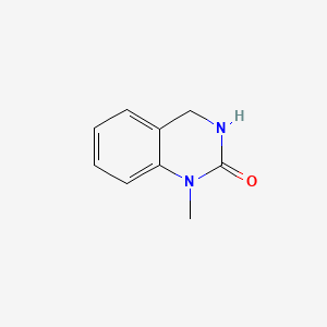 1-Methyl-3,4-dihydroquinazolin-2(1H)-one chemical structure (CAS 19270-60-1)