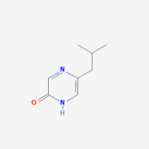 5-Isobutylpyrazin-2(1H)-one chemical structure (CAS 1927883-37-1)