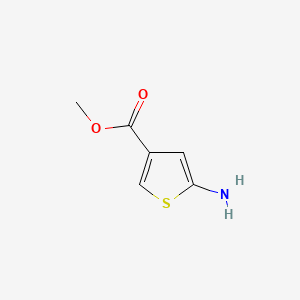 Methyl 5-aminothiophene-3-carboxylate chemical structure (CAS 192879-33-7)