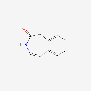1H-Benzo[d]azepin-2(3H)-one chemical structure (CAS 19301-09-8)