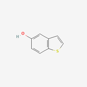 Benzo[b]thiophen-5-ol chemical structure (CAS 19301-35-0)