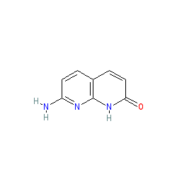 7-Amino-1,8-naphthyridin-2(8H)-one chemical structure (CAS 1931-44-8)