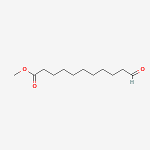 Methyl 11-oxoundecanoate chemical structure (CAS 1931-65-3)