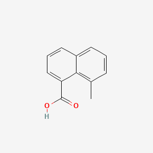 8-Methyl-1-naphthoic acid chemical structure (CAS 19310-98-6)