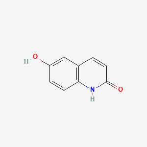 6-Hydroxyquinolin-2(1H)-one chemical structure (CAS 19315-93-6)