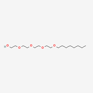 3,6,9,12-Tetraoxaicosan-1-ol chemical structure (CAS 19327-39-0)