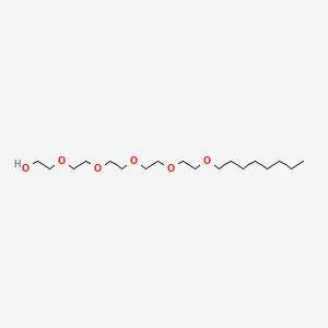 3,6,9,12,15-Pentaoxatricosan-1-ol chemical structure (CAS 19327-40-3)