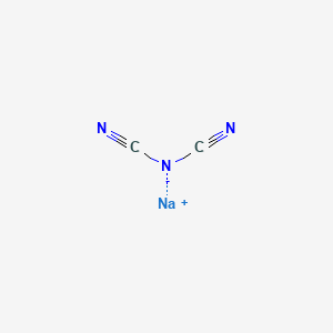 Sodium dicyanamide chemical structure (CAS 1934-75-4)