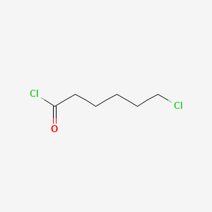 6-Chlorohexanoyl chloride chemical structure (CAS 19347-73-0)