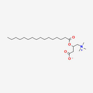 Palmitoylcarnitine chemical structure (CAS 1935-18-8)