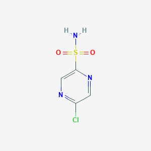 5-Chloropyrazine-2-sulfonamide chemical structure (CAS 1935988-89-8)