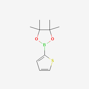 4,4,5,5-Tetramethyl-2-(2-thienyl)-1,3,2-dioxaborolane chemical structure (CAS 193978-23-3)