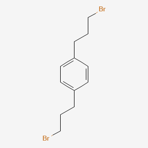 1,4-Bis-(3-bromopropyl)-benzene chemical structure (CAS 19417-59-5)