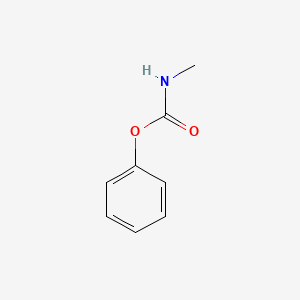 Phenyl methylcarbamate chemical structure (CAS 1943-79-9)