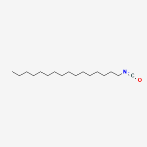 Hexadecylisocyanate chemical structure (CAS 1943-84-6)
