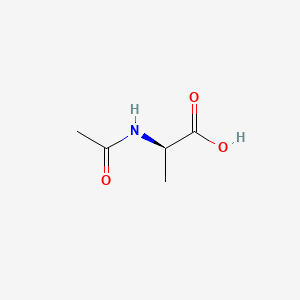 Ac-D-Ala-OH chemical structure (CAS 19436-52-3)
