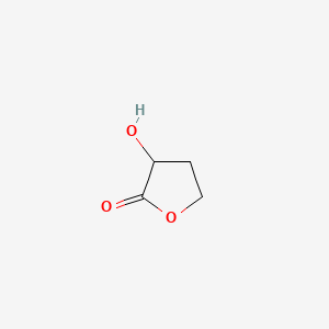 3-Hydroxydihydrofuran-2(3H)-one chemical structure (CAS 19444-84-9)