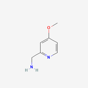 (4-Methoxypyridin-2-yl)methanamine chemical structure (CAS 194658-14-5)