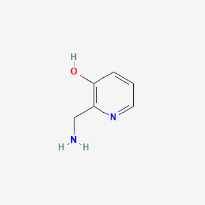 2-(Aminomethyl)pyridin-3-ol chemical structure (CAS 194665-89-9)