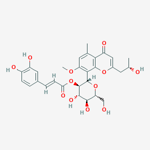 Isorabaichromone chemical structure (CAS 194669-79-9)