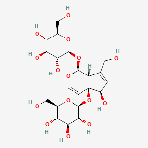 Melittoside chemical structure (CAS 19467-03-9)