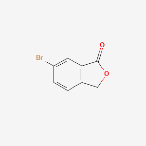 6-Bromoisobenzofuran-1(3H)-one chemical structure (CAS 19477-73-7)
