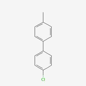 4-Chloro-4'-methyl-1,1'-biphenyl chemical structure (CAS 19482-11-2)