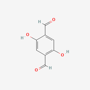 2,5-Dihydroxyterephthalaldehyde chemical structure (CAS 1951-36-6)